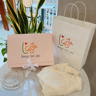 Túi giấy kèm hộp quà L'Casta PK6