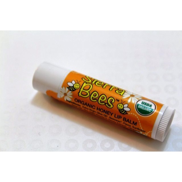 Son dưỡng môi hữu cơ Sierra Bees organic lip balm 4.25g