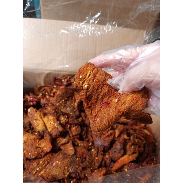 500g Khô Bò miếng vụn lớn dai mềm thơm ngon