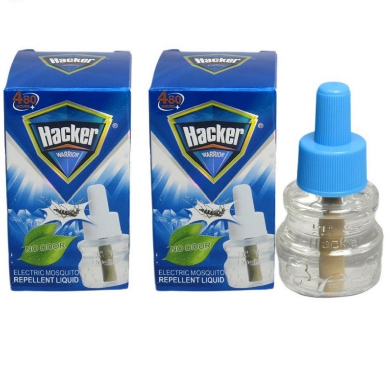 Chai tinh dầu xông phòng đuổi muỗi Hacker 40ml, Tinh dầu xông thiên nhiên