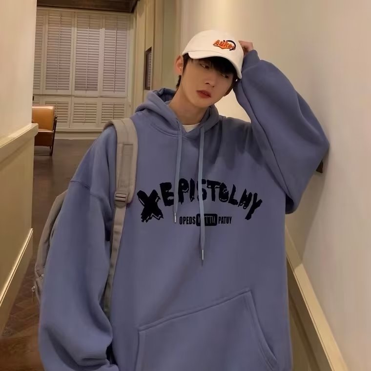 Áo Hoodie In Chữ Thời Trang Dành Cho Nam