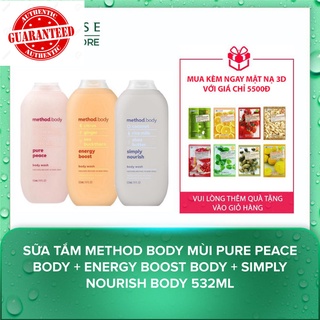 Sữa tắm organic method body