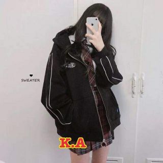 Áo khoác bomber jackets phản quang unisex basic