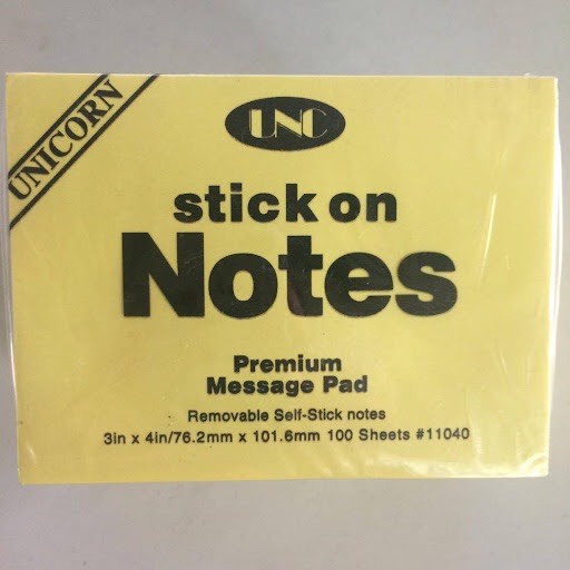 GIẤY NOTE GHI CHÚ DẠ QUANG ( 1 xấp 1 màu) MT2