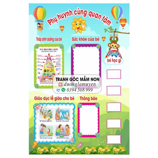 IN BẠT bảng tuyên truyền- phụ huynh cùng quan tâm