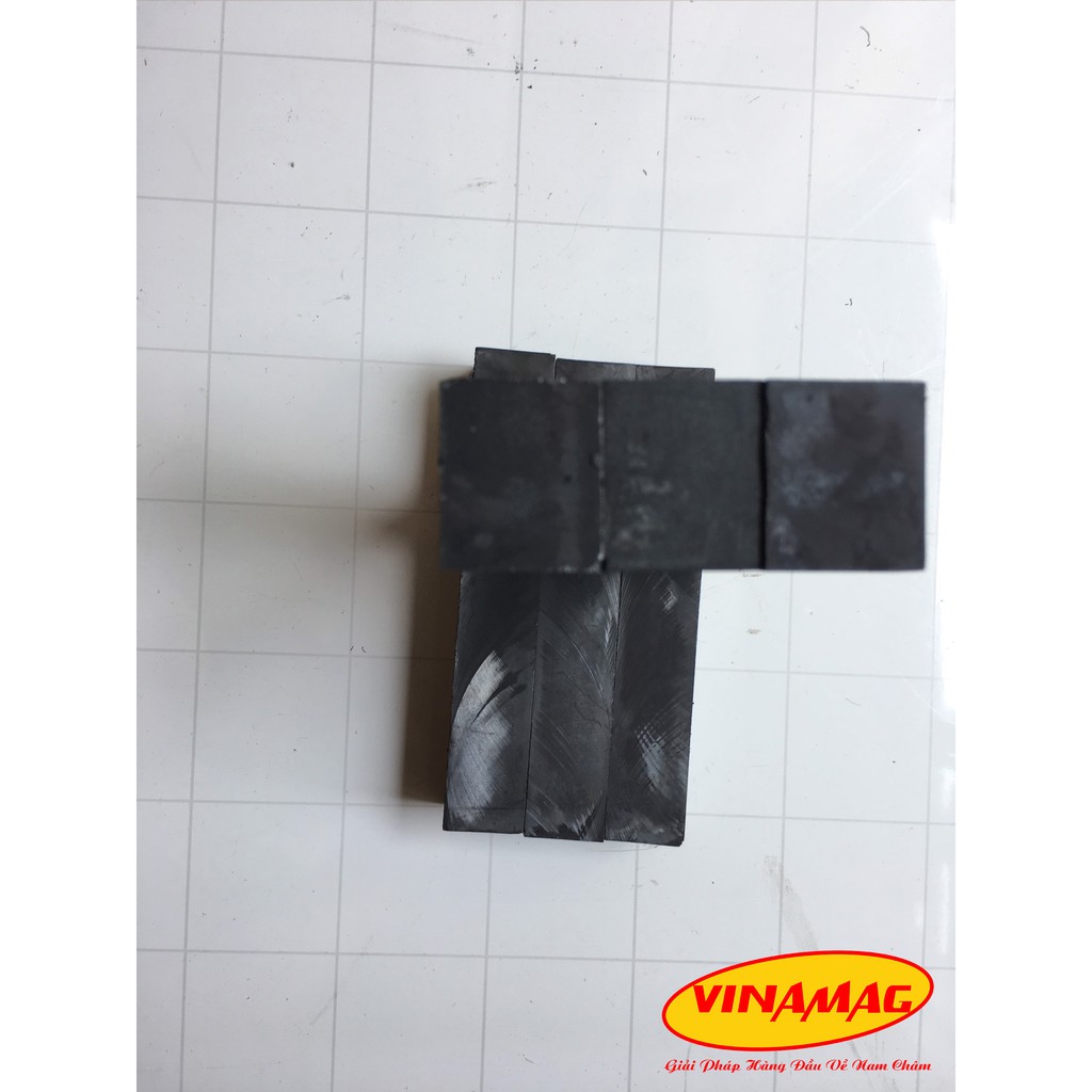 Nam châm Ferrite hình chữ nhật 150x30x25mm, nam châm đen