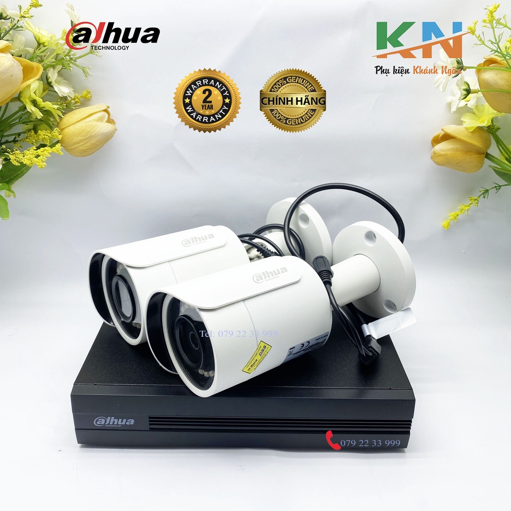 Bộ 2 camera KBvision FULL HD 2.0MP  Chính hãng BH 2 năm
