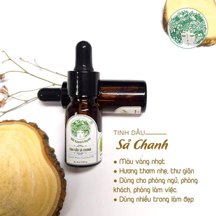 Tinh Dầu thiên nhiên nguyên chất với dung tích 10ml, đa dạng mùi hương cho căn phòng thơm mát, đuổi muỗi hiệu quả