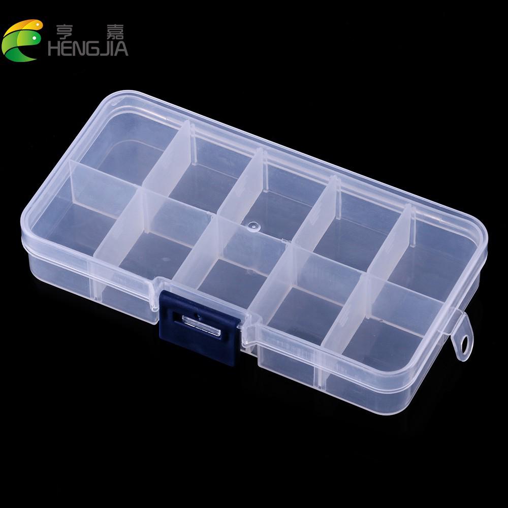 Hộp Đựng Móc Câu Cá 8 / 10 Ngăn Bằng Nhựa Mềm Chống Nước