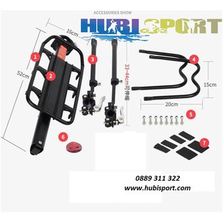 Baga chở Hàng lắp Cọc Yên Xe thể thao MTB