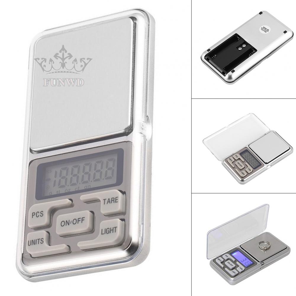 Cân Điện Tử mini Bỏ Túi 1* 200g/300g/500g X 0.01g/0.1g