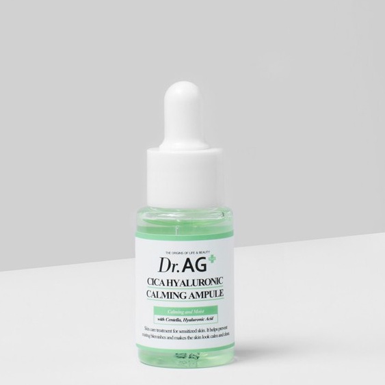 Tinh Chất Dưỡng Da Lành Tính Dr.AG+ Dr Ag DrAg Cica Hyaluronic Calming/PHA Clear Skin/Hyaluron Enrich Ampoule 30ml