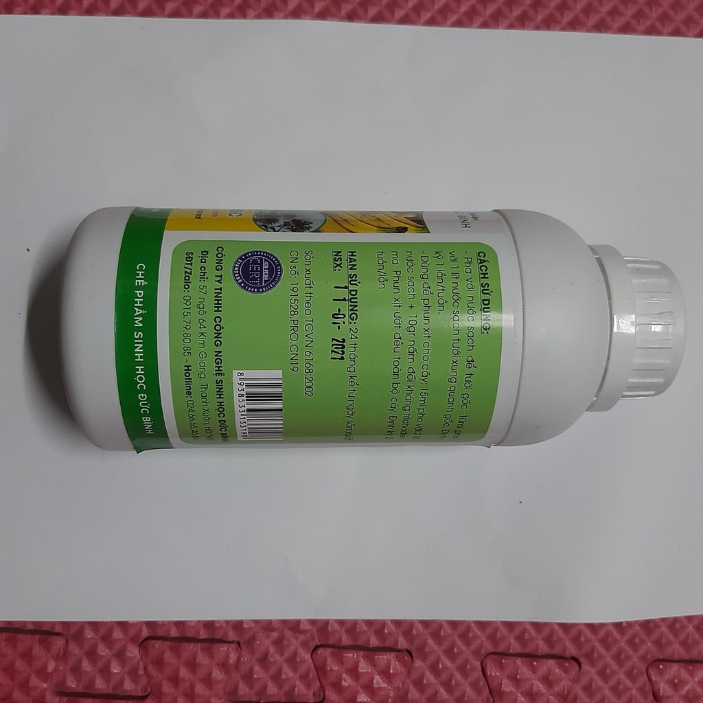 Chế phẩm sinh học đậu nành trứng chuối ủ Humic chuyên hoa cây cảnh
