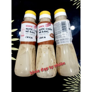 SỐT MÈ RANG KEWPIE - NƯỚC CHẤM MÈ RANG 180ML