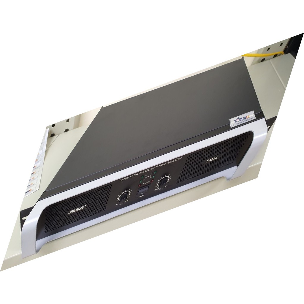 Cục đẩy công xuất MSE CA 16 chuẩn hãng SAO MAI quốc phòng sản xuất, 16 sò xịn,1200W, chât lượng cao, chơi Full 2 đôi bas
