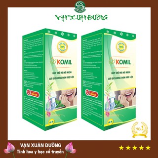 [Combo 2 chai] Hôi miệng Komil 100ml của Vạn Xuân Đường làm thơm miệng, loại bỏ nguyên nhân hôi miệng
