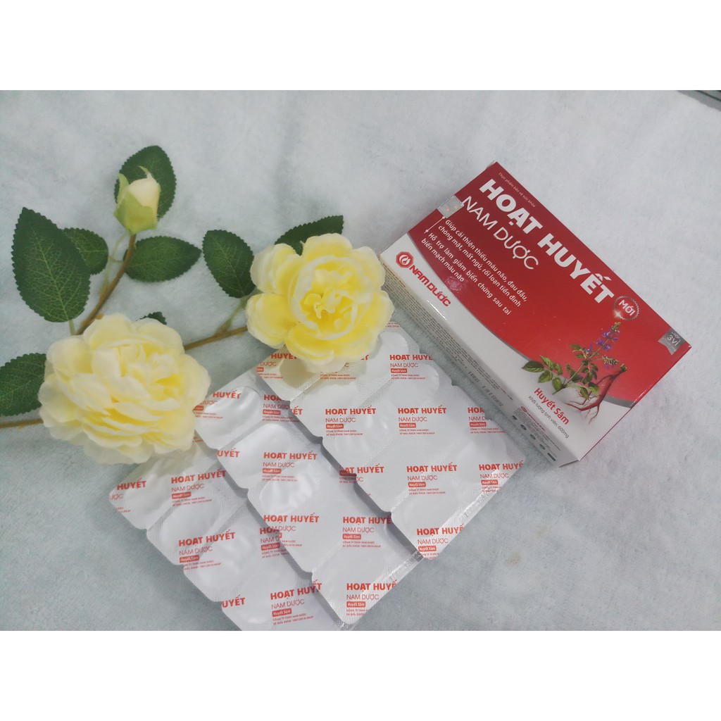 Tuần hoàn não HOẠT HUYẾT NAM DƯỢC-BỔ HUYẾT-AN THẦN