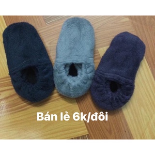 Combo 10 đôi giày nỉ lót lông 5kg-14kg