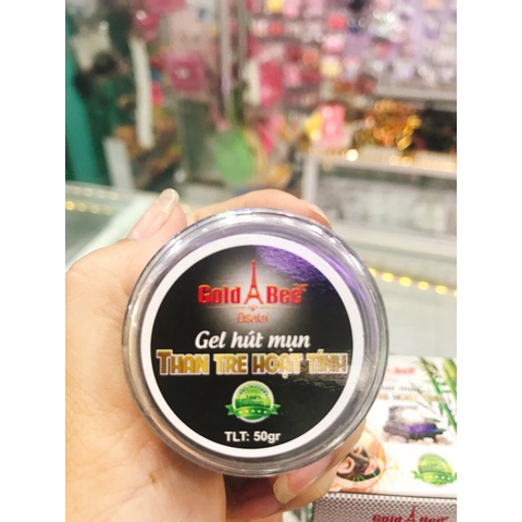 GEL HÚT MỤN THAN HOẠT TÍNH GOLD BEE 50G