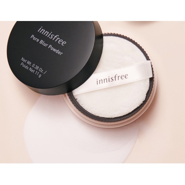 [CHÍNH HÃNG] Phấn Phủ Che Lỗ Chân Lông Kiềm Dầu Dạng Bột innisfree Pore Blur Powder 11g