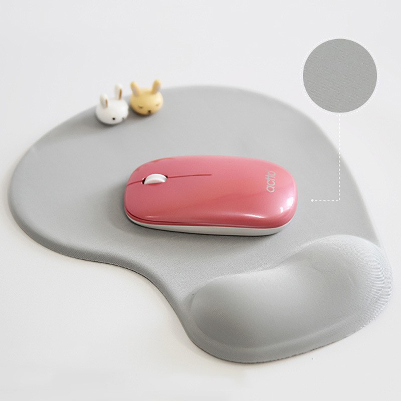 Miếng Lót Chuột Silicone Mút Đệm Êm Chống Mỏi Cổ Tay Tăng Khả Năng Di Chuyển, Chống Giật Cho Các Game Thủ