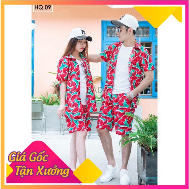 Bộ Quần Áo Hoa Quả Đi Biển