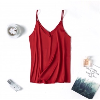 Áo 2 dây chất lụa Satin ,chất lượng 💯 y hình