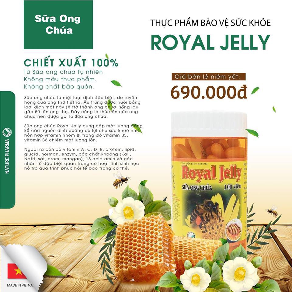 Viên sữa ong chúa schon Royal jelly