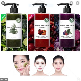 Sữa Rửa Mặt Thải Độc Rau Củ Super Vegitoks Cleanser