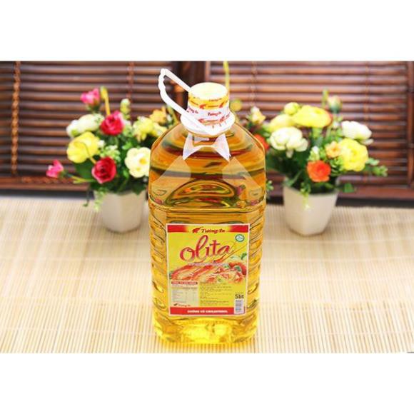 Dầu thực vật tinh luyện Olita Tường An can 5 lít