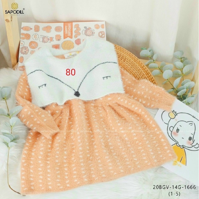 Váy len cao cấp  SAPODILL     cho bé từ 1-5y