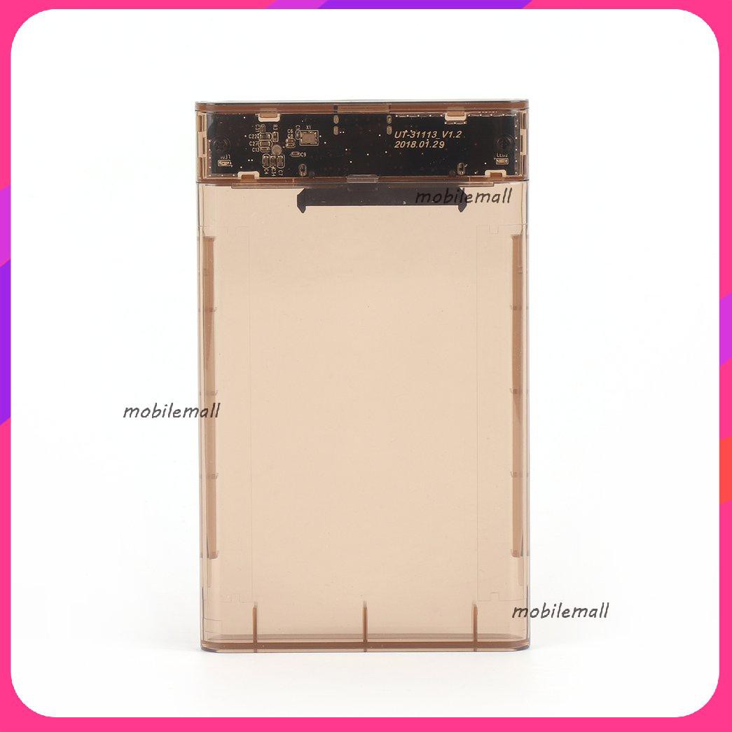 2.5 Inch USB 3.0 SATA HD Hard Drive Box External HDD Enclosure Free 5 Gbps