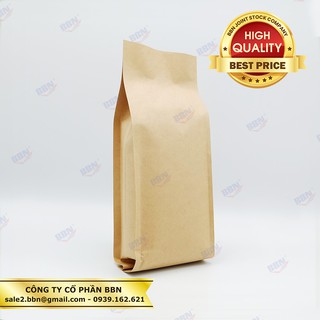 1kg Túi giấy Kraff-Mpet 4 biên size 14x39cm