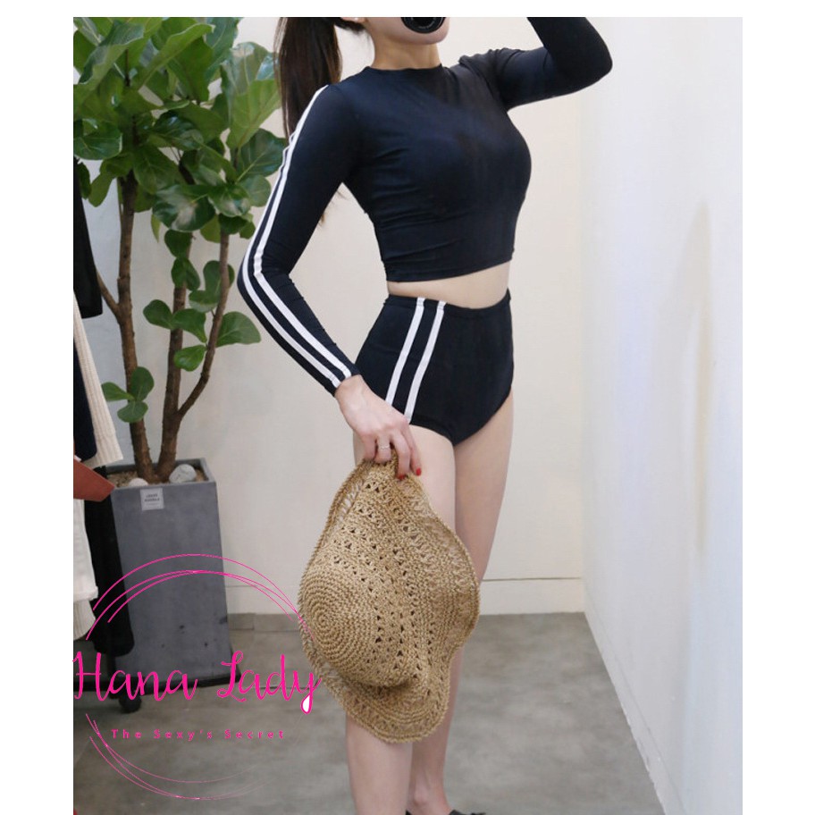 Bikini đồ bơi 2 mảnh thể thao lưng cao tôn dáng BN103