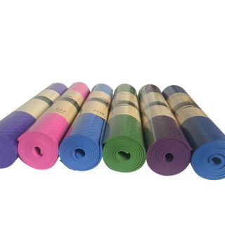 Combo thảm PTE 1 lớp 8mm + gạch yoga (tùy chọn màu)