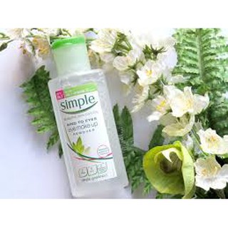 Nước Tẩy Trang Simple Micellar Cleansing Water 200ml Mẫu Mới