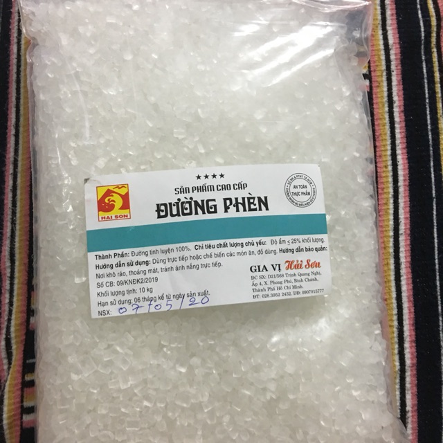 Đường phèn tim, kim cương , nát Hải Sơn 1kg