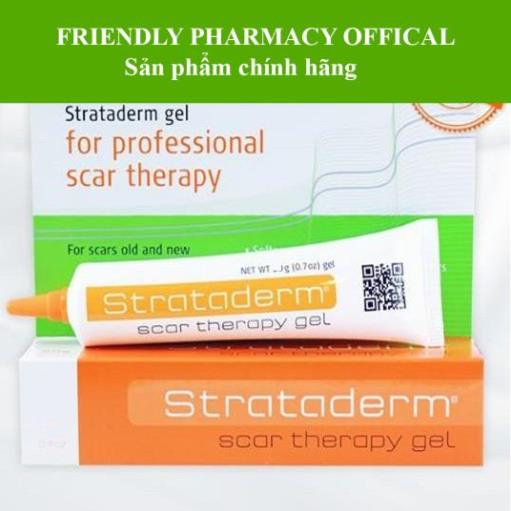 Gel mờ sẹo Strataderm 5g – Hỗ trợ làm mờ sẹo thâm, làm lành vết thương hở