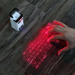 Bàn Phím Ảo Chiếu Laser Bluetooth Trình Chiếu Ảo Kiêm Sạc Dự Phòng Tiện Lợi Cho Dân Văn Phòng KB630-M1