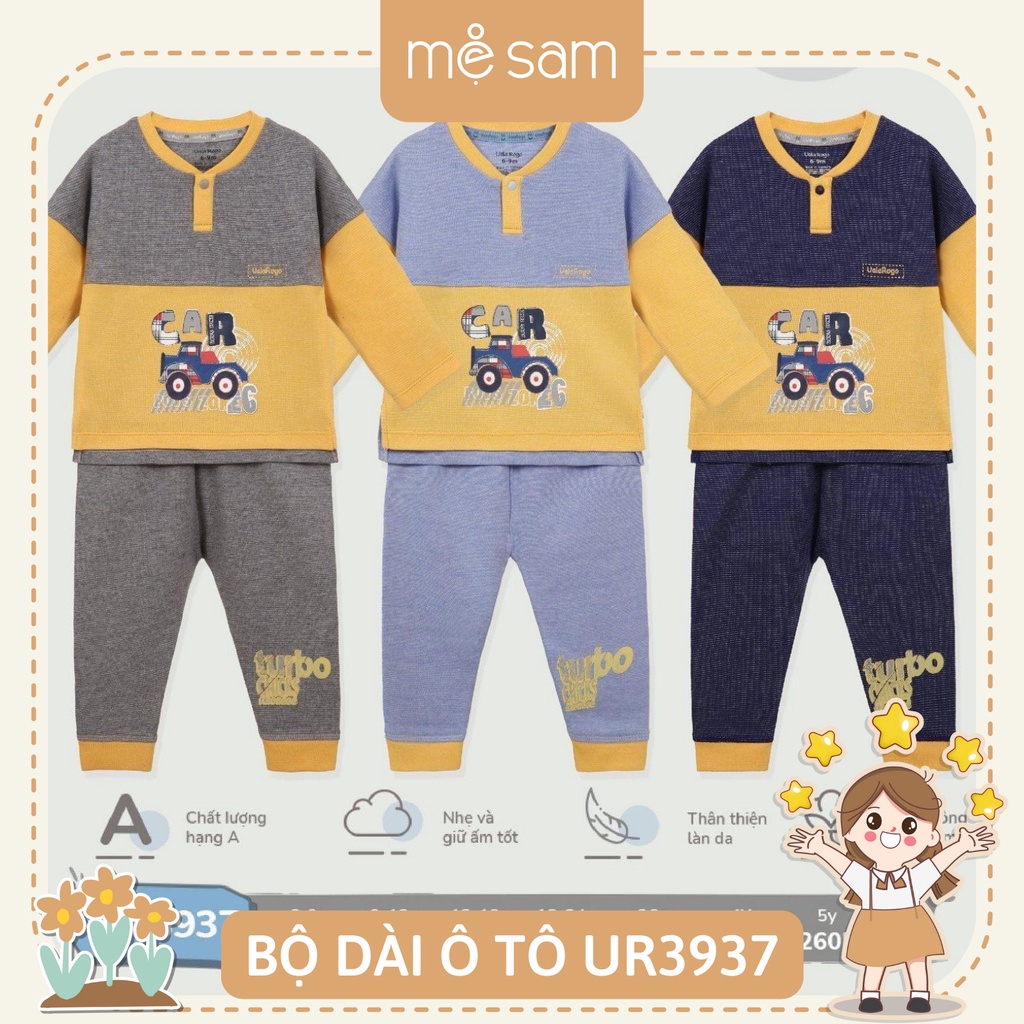 Bộ QA bé trai in hình ô tô UR3937