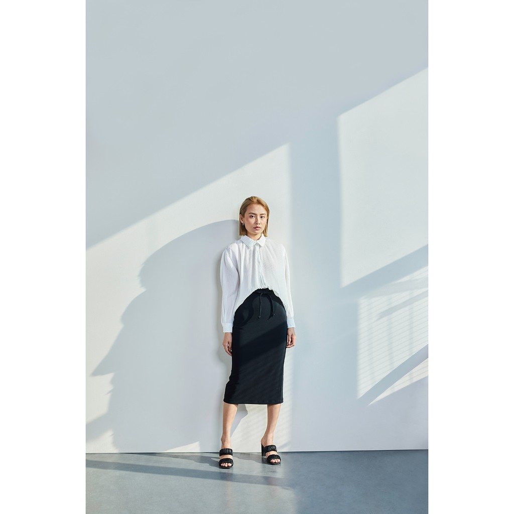 DOTTIE - Chân váy dài lưng thun nữ S0065