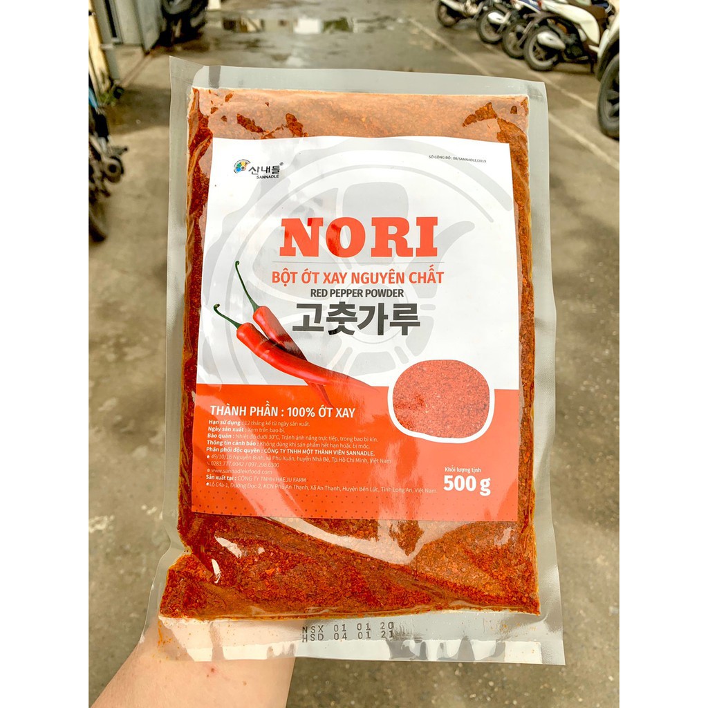 500G ỚT BỘT NORI DẠNG MỊN
