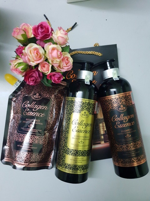 Cặp Gội Xả Collagen Essence