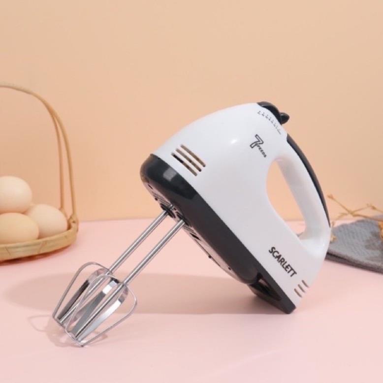 SALEMáy Đánh Trứng Cầm Tay 7 Tốc Độ Công Suất 180W Hoạt Động Êm Ái
