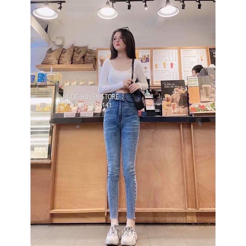 bán sỉ quần jean 2 cúc