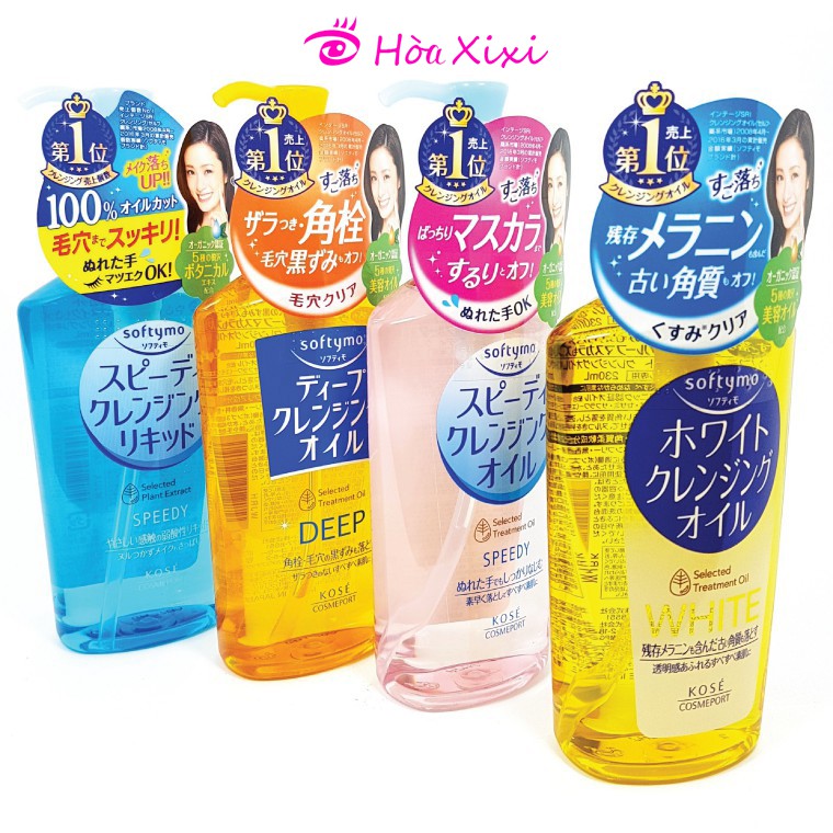 Dầu Tẩy Trang Kose Softymo Cleansing Oil 230ml Nội Địa Nhật Bản