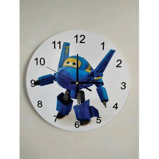 Đồng hồ treo tường hình robot cho trẻ em