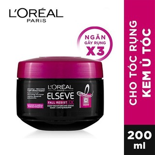 Kem ủ tóc L'Oréal Paris Elseve 200 ml nhiều loại