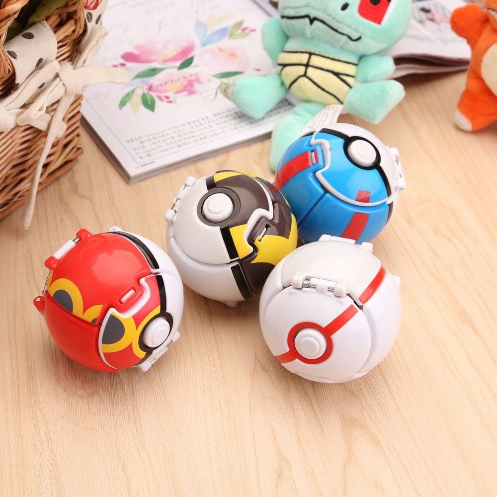 4 Quả Bóng Pokemon Đồ Chơi