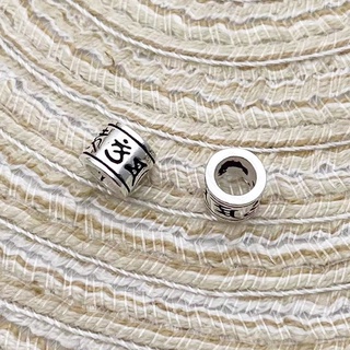 CHARM BẠC THÁI KHẮC OM MANI PADME HUM